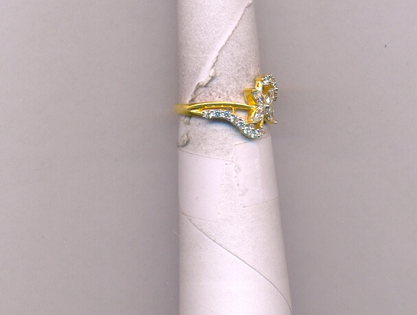 GOLD RING LADIES CASTING FANCY