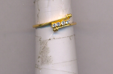 GOLD RING LADIES CASTING FANCY