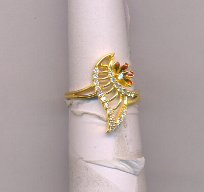 GOLD RING LADIES CASTING FANCY