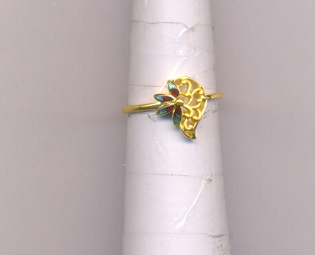 GOLD RING LADIES CASTING FANCY