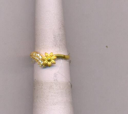 GOLD RING LADIES CASTING FANCY
