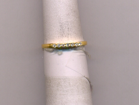 GOLD RING LADIES CASTING FANCY