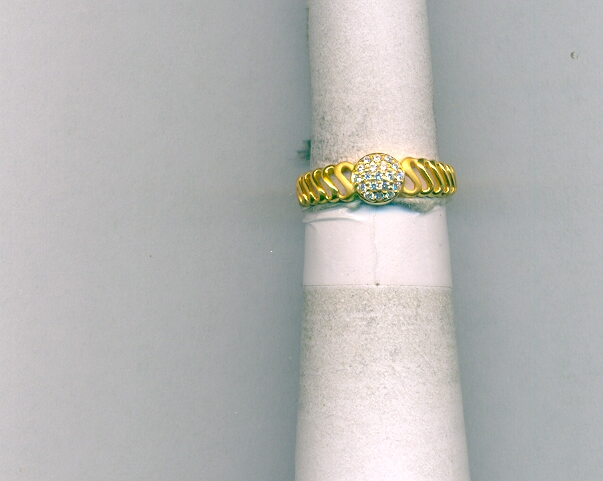 GOLD RING LADIES CASTING FANCY