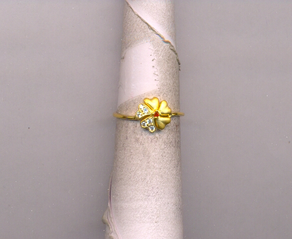 GOLD RING LADIES CASTING FANCY