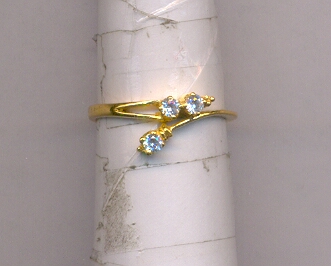GOLD RING LADIES CASTING FANCY
