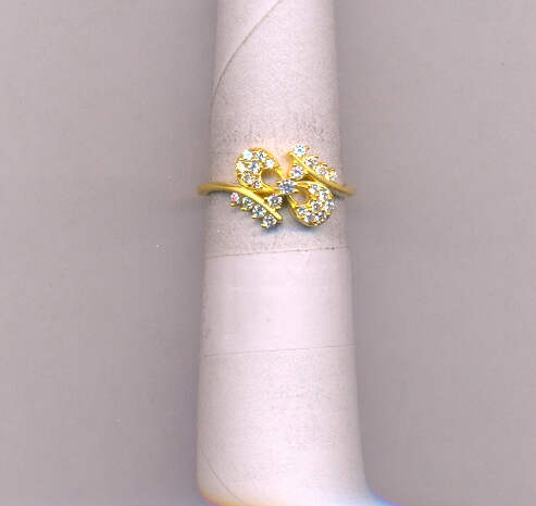GOLD RING LADIES CASTING FANCY