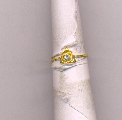 GOLD RING LADIES CASTING FANCY