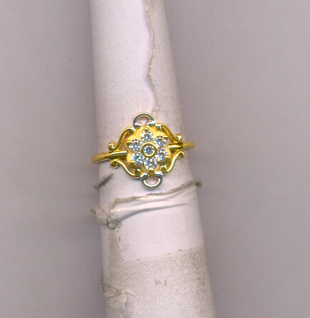 GOLD RING LADIES CASTING FANCY