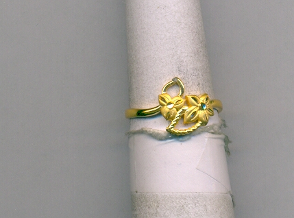 GOLD RING LADIES CASTING FANCY
