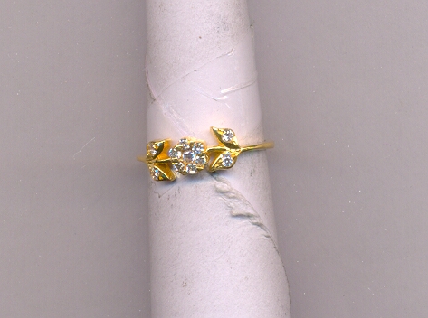 GOLD RING LADIES CASTING FANCY
