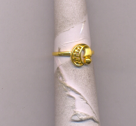 GOLD RING LADIES CASTING FANCY