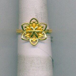 GOLD RING LADIES CASTING FANCY