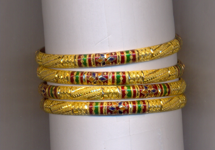 GOLD BANGLE PLAIN