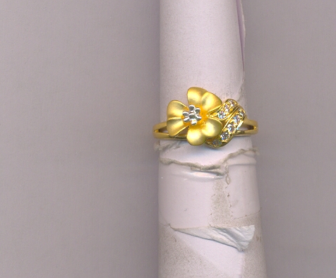 GOLD RING LADIES CASTING FANCY