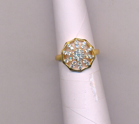 GOLD RING LADIES CASTING FANCY