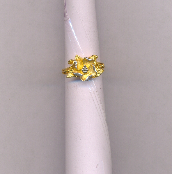 GOLD RING LADIES CASTING FANCY