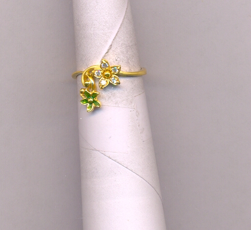 GOLD RING LADIES CASTING FANCY