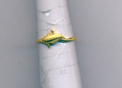 GOLD RING LADIES CASTING FANCY