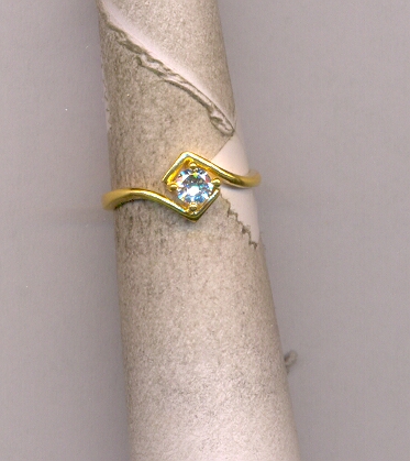 GOLD RING LADIES CASTING FANCY
