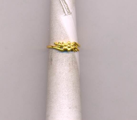 GOLD RING LADIES CASTING FANCY