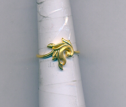GOLD RING LADIES CASTING FANCY