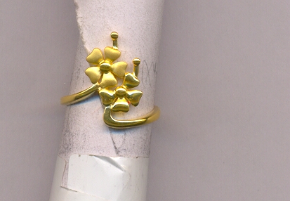GOLD RING LADIES CASTING FANCY