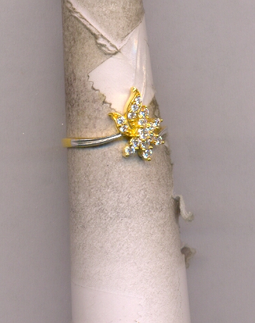 GOLD RING LADIES CASTING FANCY
