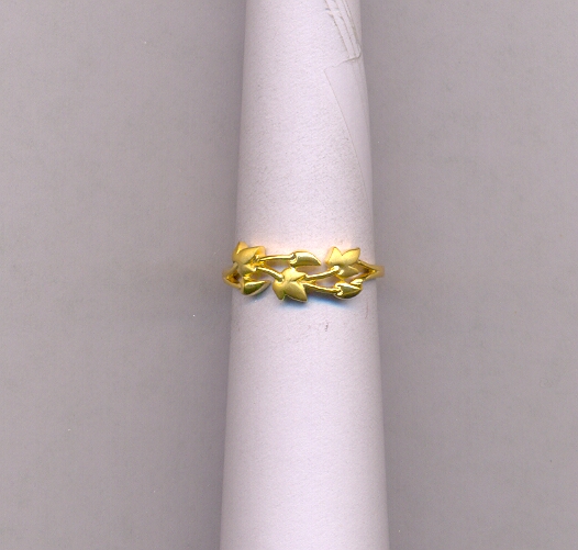 GOLD RING LADIES CASTING FANCY