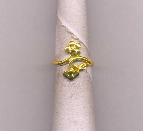 GOLD RING LADIES CASTING FANCY