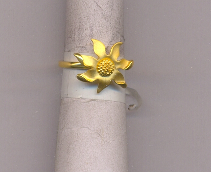 GOLD RING LADIES CASTING FANCY