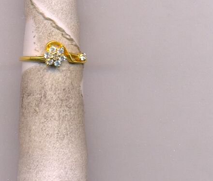GOLD RING LADIES CASTING FANCY