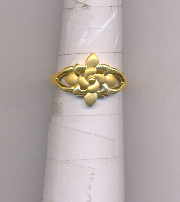 GOLD RING LADIES CASTING FANCY