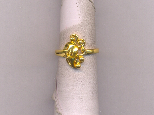 GOLD RING LADIES CASTING FANCY