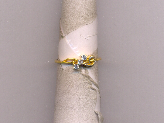 GOLD RING LADIES CASTING FANCY