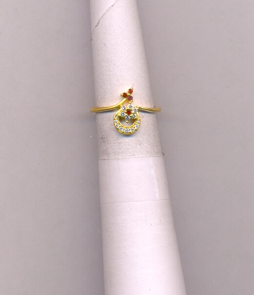 GOLD RING LADIES CASTING FANCY