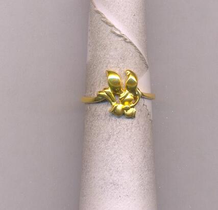 GOLD RING LADIES CASTING FANCY