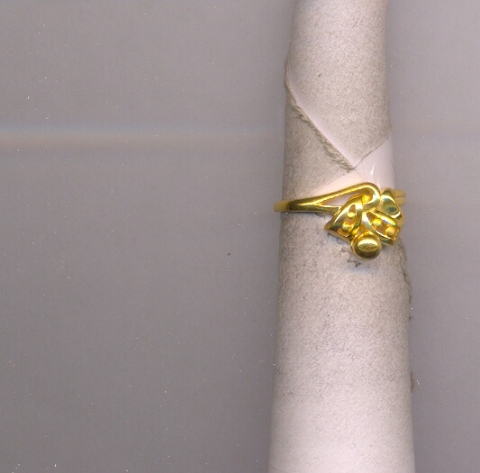 GOLD RING LADIES CASTING FANCY