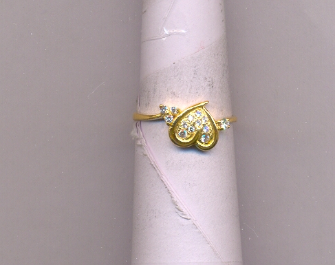 GOLD RING LADIES CASTING FANCY