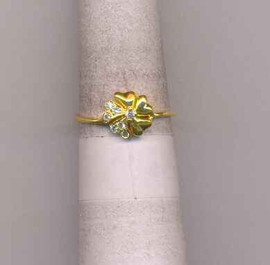 GOLD RING LADIES CASTING FANCY