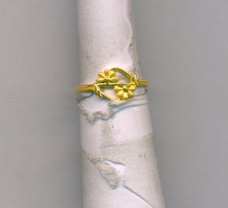 GOLD RING LADIES CASTING FANCY