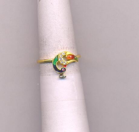 GOLD RING LADIES CASTING FANCY