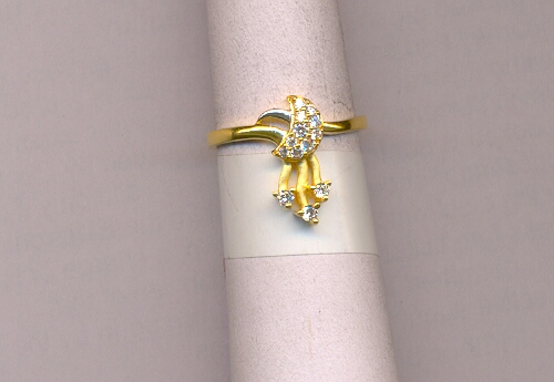 GOLD RING LADIES CASTING FANCY