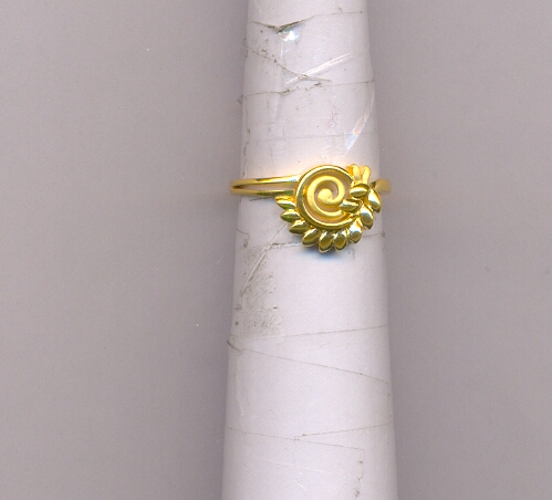 GOLD RING LADIES CASTING FANCY