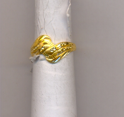GOLD RING LADIES CASTING FANCY
