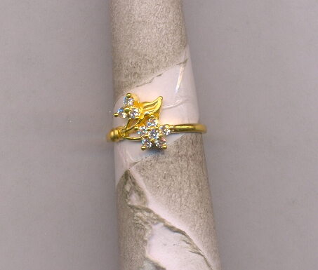 GOLD RING LADIES CASTING FANCY