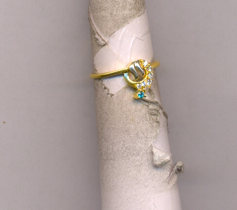 GOLD RING LADIES CASTING FANCY