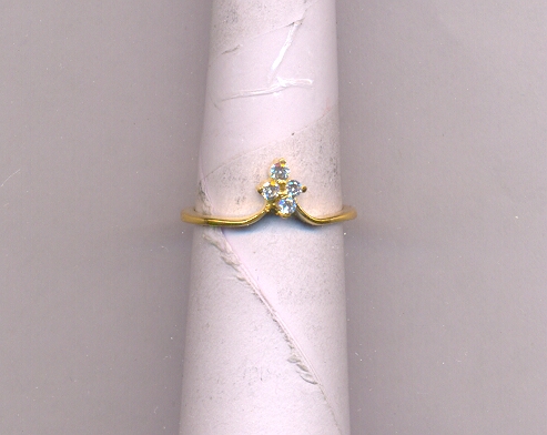 GOLD RING LADIES CASTING FANCY