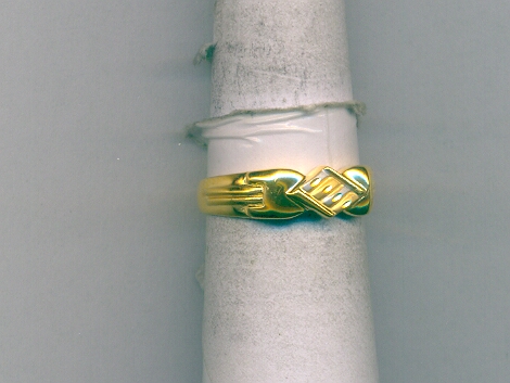 GOLD RING LADIES CASTING FANCY