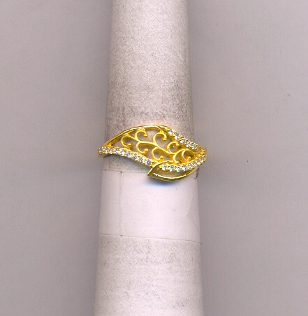 GOLD RING LADIES CASTING FANCY