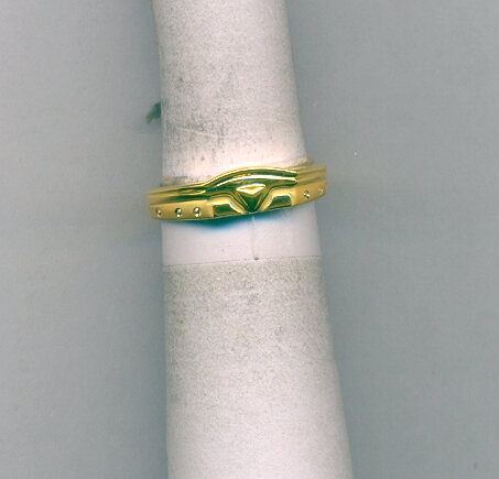 GOLD RING LADIES CASTING FANCY